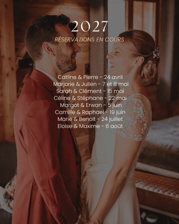 Calendrier des mariages (1)